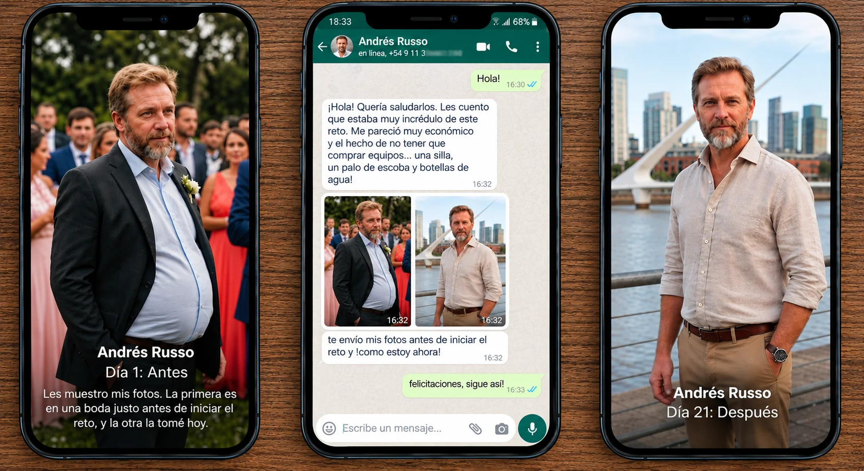 Testimonio de Andrés Russo, Buenos Aires, Argentina: conversación y fotografías proporcionadas por el vendedor